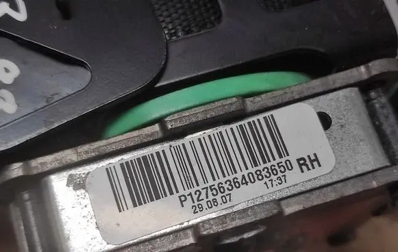 Saab 9-3 Ver2 Front seatbelt 12756364
