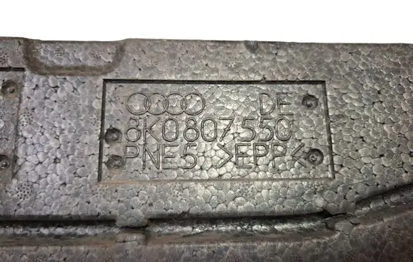 Audi A4 S4 B8 8K Front bumper foam support bar 8K0807550