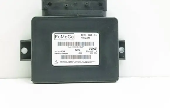 Volvo XC60 Hand brake control module 6G912598CE A2C53296349 31334872