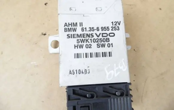BMW 3 E46 Tow bar trailer control unit/module 61356955253 A510403 5WK10250B