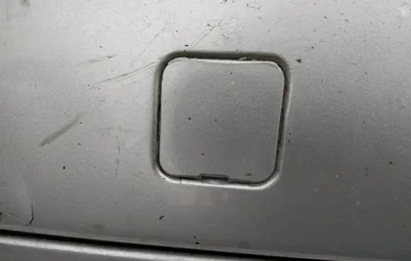 Citroen C2 Rear bumper row hook cap/cover 