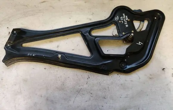 Front window lifting mechanism without motor