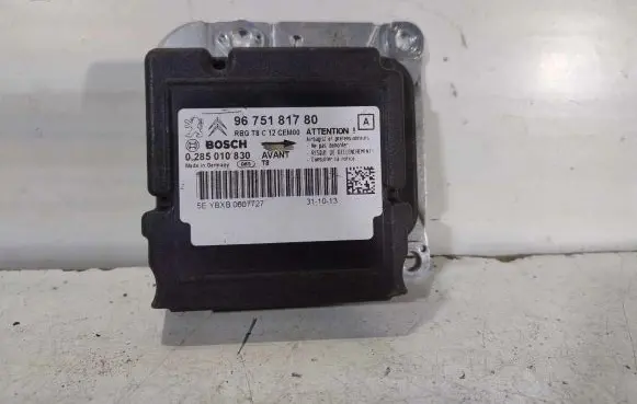 Peugeot 3008 I Airbag control unit/module 9675181780