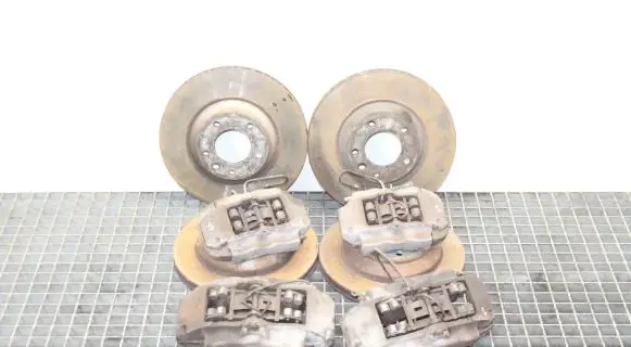 Audi Q7 4L Brake discs and calipers set BREMBO