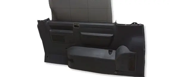 Volkswagen Transporter - Caravelle T5 Trunk/boot lower side trim panel 7H9868716F 7H1819462A S04230