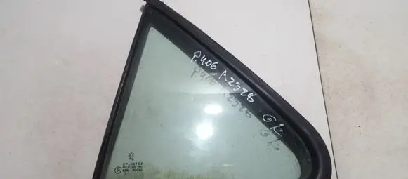 Peugeot 406 Rear vent window glass 