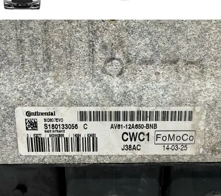 Ford C-MAX II Engine control unit/module ECU AV6112A650BNB SID807EV0 S180133056C