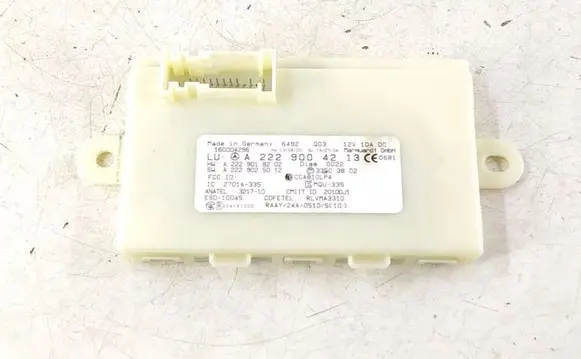 Keyless (KESSY) go control unit/module
