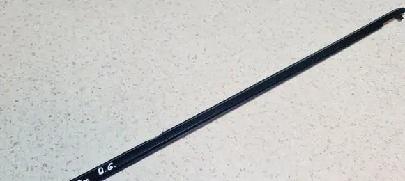 Mazda 3 II Rubber seal rear door window/glass 
