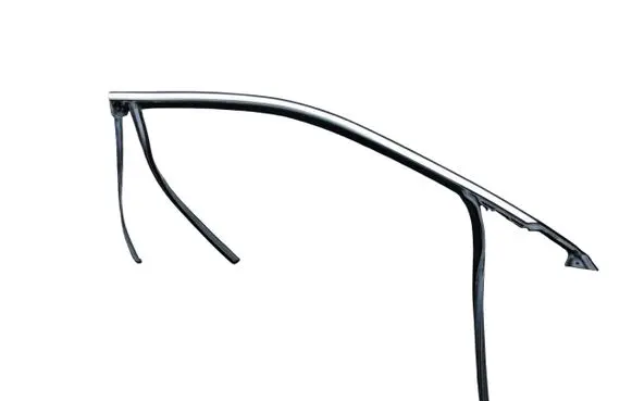 Jeep Grand Cherokee WL Front door glass trim molding