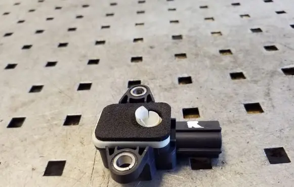 Airbag deployment crash/impact sensor