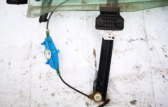 Audi A4 S4 B7 8E 8H Sliding door window regulator with motor 8E0839461B