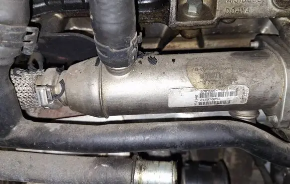 Jaguar XF EGR valve cooler 876380e 215970053