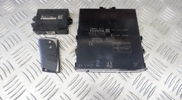 Engine ECU kit and lock set
