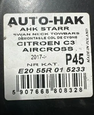 Citroen C3 Aircross Other front suspension part E2055R015233
