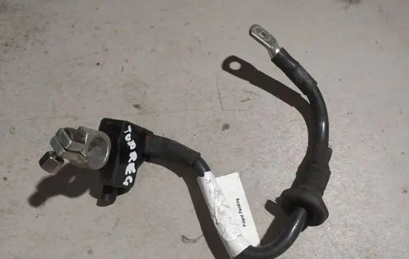 Volkswagen Touareg II Negative earth cable (battery) 7P0915181A