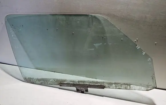 Volkswagen Golf II Front door window/glass (coupe) 43R001155 191837571A