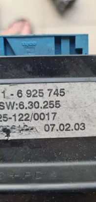 BMW 7 E65 E66 Climate control unit 6925745 630255