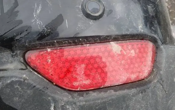 Rear tail light reflector