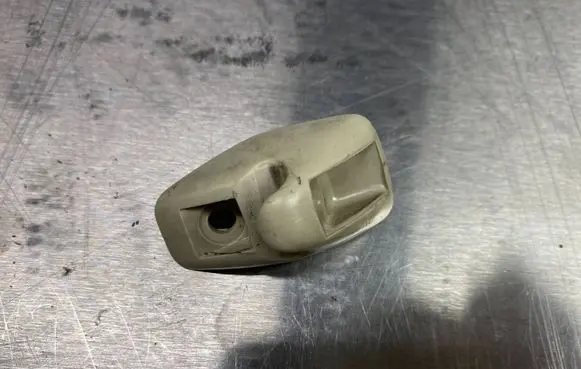Volkswagen Golf II Sun visor clip/hook/bracket 191857559