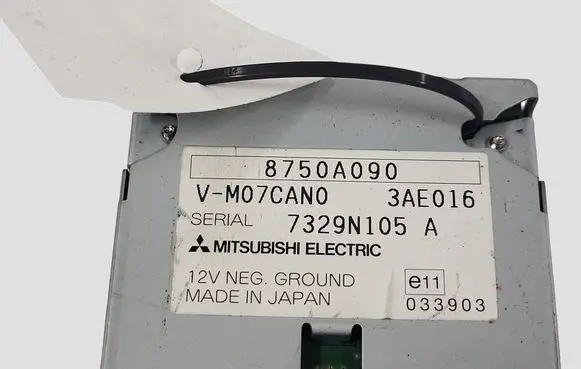 Citroen C-Crosser GPS navigation control unit/module 8750A090 7329N105A
