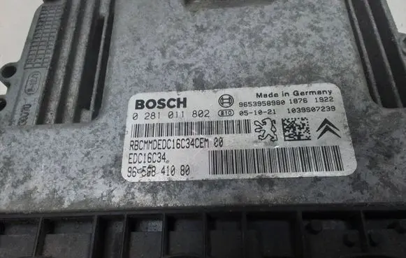 Citroen Xsara Picasso Engine control unit/module 9656841080 9653958980 0281011802