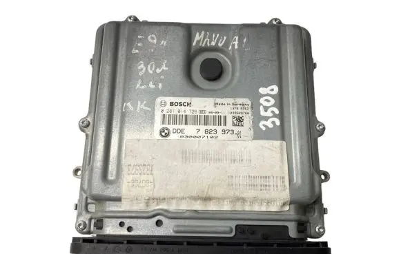 BMW 3 E90 E91 Engine ECU kit and lock set 7823973 0281014726