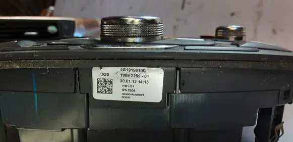 Audi A6 S6 C7 4G Head unit multimedia control 4G1919610C