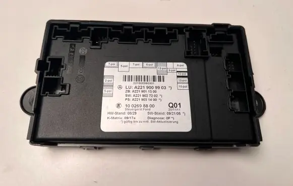 Mercedes-Benz S W221 Door control unit/module A2219009903