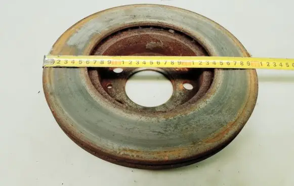 Citroen Jumper Front brake disc