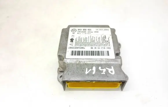 Volkswagen Golf VI Airbag control unit/module 5K0959655 5WK44200 06H035S0604