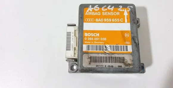 Audi A6 S6 C4 4A Airbag control unit/module 8A0959655C 95T17720549 0285001038