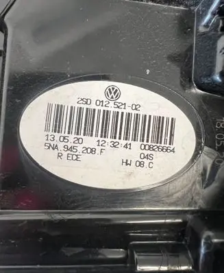 Volkswagen Tiguan Rear/tail lights 5NA945208F 2SD01252102 00826664