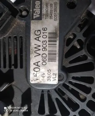 Audi A4 S4 B7 8E 8H Generator/alternator 06D903016