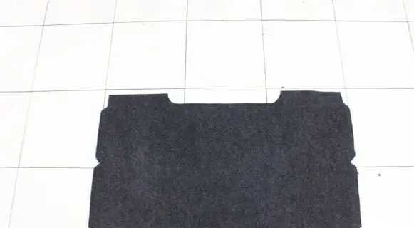 Nissan Note (E11) Trunk/boot mat liner 8490949U000