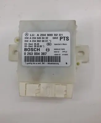 Mercedes-Benz C W204 Parking PDC control unit/module A2049009201 A2045450432 A2049020001