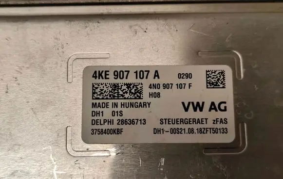 Audi A6 S6 C8 4K Other devices 4KE907107A