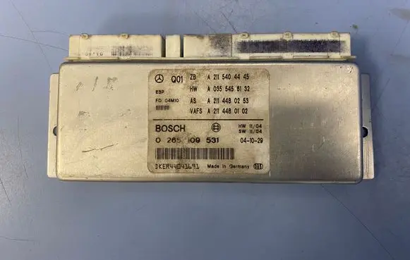 ESP (stability system) control unit