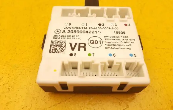 Mercedes-Benz C W205 Door control unit/module A2059004221 A2059010207 A2229025311