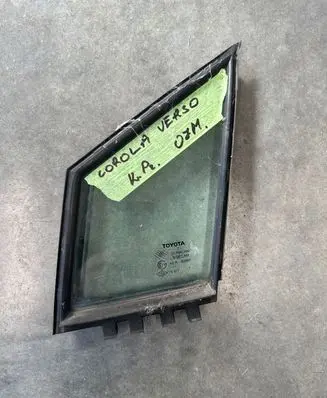 Toyota Corolla Verso AR10 Front door vent window glass four-door 43R00097