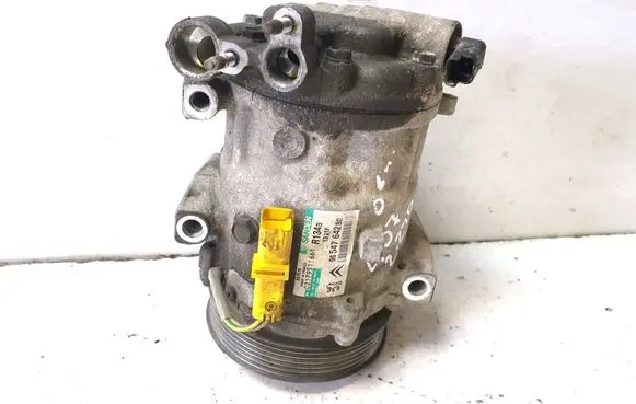 Peugeot 407 Air conditioning (A/C) compressor (pump) 9654764280