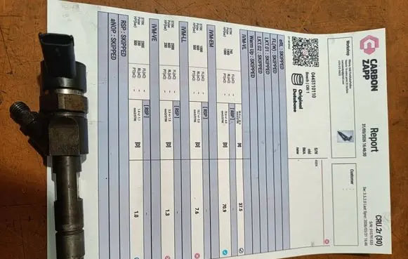 Renault Megane II Fuel injector 0445110110