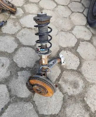Volkswagen Golf VI Front shock absorber with coil spring MCPHERSONLEWYGOLF6