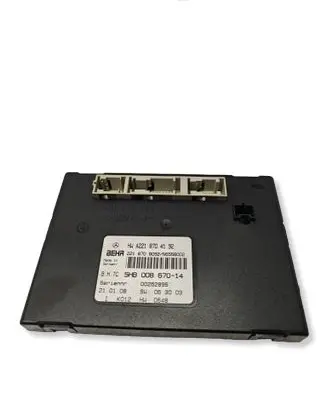 Mercedes-Benz S W221 Climate control unit A2218704192 00252895 2218708092