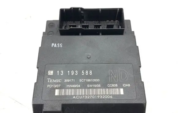 Opel Vectra C Xenon control unit/module 13193588