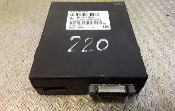 Mercedes-Benz S W220 Phone control unit/module A2038200385 2038200385