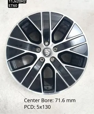 Porsche Taycan 9J1 R20 alloy rim 9J1601025K