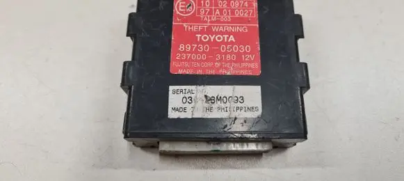 Toyota Corolla E120 E130 Alarm control unit/module 8973005030 2370003180 10020974