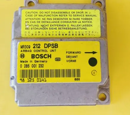 Mitsubishi Carisma Airbag control unit/module 0285001232