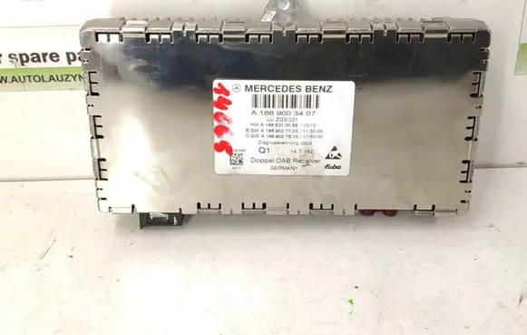 Mercedes-Benz C W204 Voice control module A1669003407 1669003407